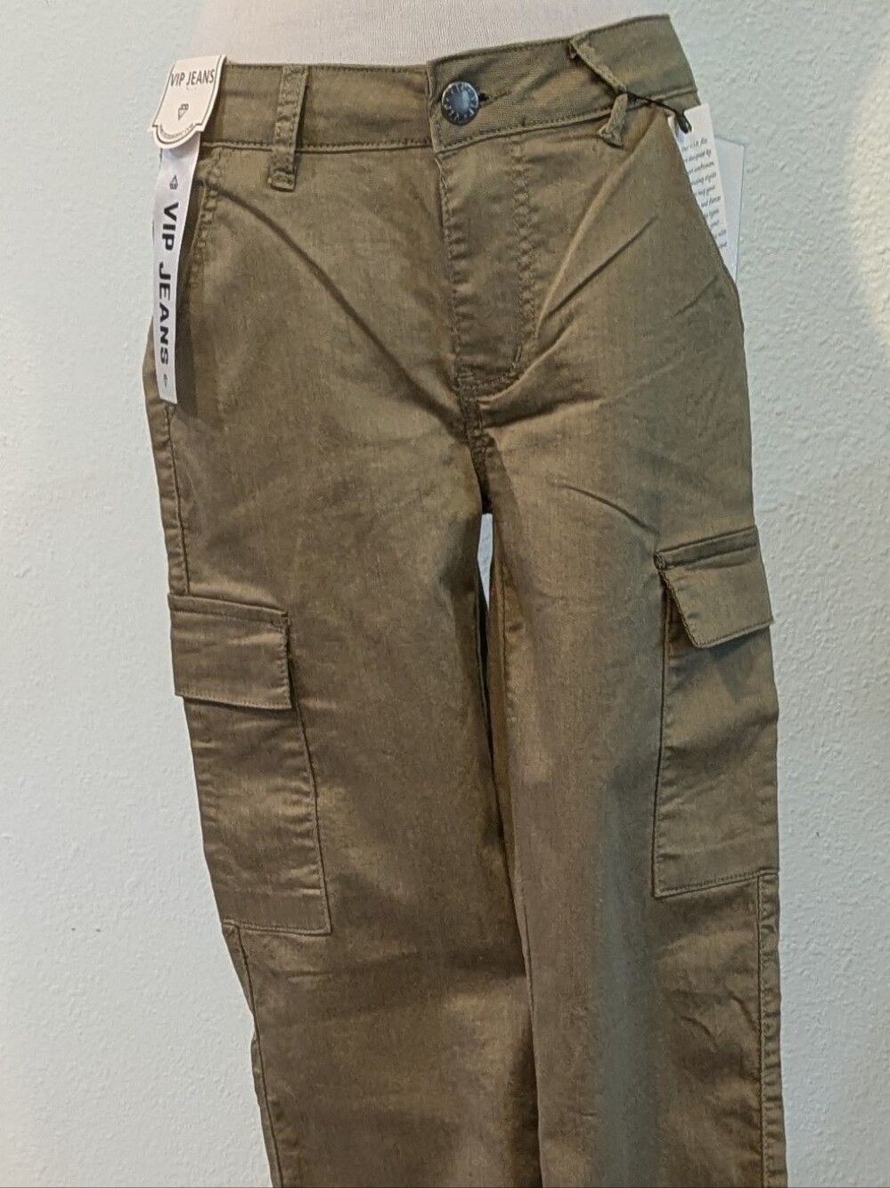 NWT VIP Cargo Pants - Olive Green
